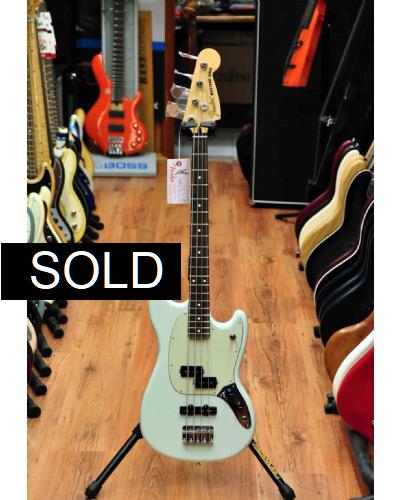 Fender Mustang Bass PJ PF Sonic Blue